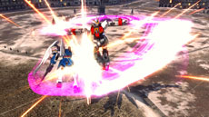 画像ギャラリー No.010のサムネイル画像 / 「機動戦士ガンダム EXTREME VS. FULL BOOST」,3つの形態に進化する機体「エクストリームガンダム type-レオス」が参戦