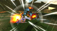 画像ギャラリー No.016のサムネイル画像 / 「機動戦士ガンダム EXTREME VS. FULL BOOST」,3つの形態に進化する機体「エクストリームガンダム type-レオス」が参戦