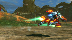 画像ギャラリー No.020のサムネイル画像 / 「機動戦士ガンダム EXTREME VS. FULL BOOST」,3つの形態に進化する機体「エクストリームガンダム type-レオス」が参戦