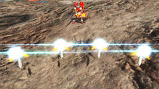 画像ギャラリー No.039のサムネイル画像 / 「機動戦士ガンダム EXTREME VS. FULL BOOST」,3つの形態に進化する機体「エクストリームガンダム type-レオス」が参戦