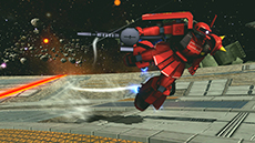 画像ギャラリー No.005のサムネイル画像 / 「機動戦士ガンダム EXVS.FB」,DLC「高機動型ザクII後期型(ジョニー・ライデン機)」「インフィニットジャスティスガンダム(ラクス搭乗)」を発売日から無料配信