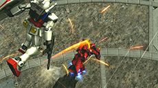 画像ギャラリー No.007のサムネイル画像 / 「機動戦士ガンダム EXVS.FB」,DLC「高機動型ザクII後期型(ジョニー・ライデン機)」「インフィニットジャスティスガンダム(ラクス搭乗)」を発売日から無料配信