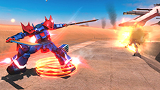 画像ギャラリー No.027のサムネイル画像 / 「機動戦士ガンダム EXVS.FB」,DLC「高機動型ザクII後期型(ジョニー・ライデン機)」「インフィニットジャスティスガンダム(ラクス搭乗)」を発売日から無料配信