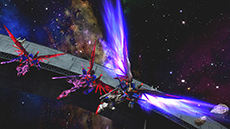 画像ギャラリー No.036のサムネイル画像 / 「機動戦士ガンダム EXVS.FB」,DLC「高機動型ザクII後期型(ジョニー・ライデン機)」「インフィニットジャスティスガンダム(ラクス搭乗)」を発売日から無料配信