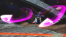 画像ギャラリー No.037のサムネイル画像 / 「機動戦士ガンダム EXVS.FB」,DLC「高機動型ザクII後期型(ジョニー・ライデン機)」「インフィニットジャスティスガンダム(ラクス搭乗)」を発売日から無料配信