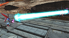 画像ギャラリー No.038のサムネイル画像 / 「機動戦士ガンダム EXVS.FB」,DLC「高機動型ザクII後期型(ジョニー・ライデン機)」「インフィニットジャスティスガンダム(ラクス搭乗)」を発売日から無料配信
