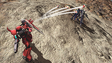 画像ギャラリー No.048のサムネイル画像 / 「機動戦士ガンダム EXVS.FB」,DLC「高機動型ザクII後期型(ジョニー・ライデン機)」「インフィニットジャスティスガンダム(ラクス搭乗)」を発売日から無料配信