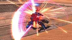 画像ギャラリー No.053のサムネイル画像 / 「機動戦士ガンダム EXVS.FB」,DLC「高機動型ザクII後期型(ジョニー・ライデン機)」「インフィニットジャスティスガンダム(ラクス搭乗)」を発売日から無料配信