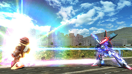 画像ギャラリー No.016のサムネイル画像 / 「機動戦士ガンダム EXVS FULL BOOST」追加機体第4弾が3月19日より配信。 ガイアガンダム(バルトフェルド搭乗),ザク頭Zガンダム,シルバースモーが登場