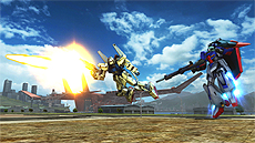 画像ギャラリー No.018のサムネイル画像 / 「機動戦士ガンダム EXVS FULL BOOST」追加機体第4弾が3月19日より配信。 ガイアガンダム(バルトフェルド搭乗),ザク頭Zガンダム,シルバースモーが登場