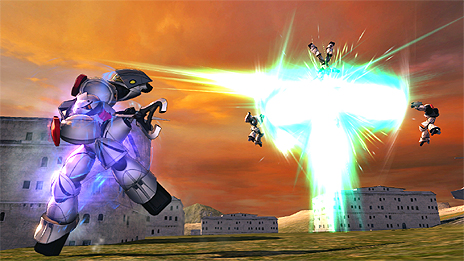画像ギャラリー No.026のサムネイル画像 / 「機動戦士ガンダム EXVS FULL BOOST」追加機体第4弾が3月19日より配信。 ガイアガンダム(バルトフェルド搭乗),ザク頭Zガンダム,シルバースモーが登場