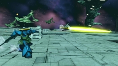 画像ギャラリー No.006のサムネイル画像 / 「機動戦士ガンダム EXTREME VS. FULL BOOST」，万能型のガトー搭乗ゲルググと，岩を投げて戦うドアン搭乗のザクIIが4月16日に配信