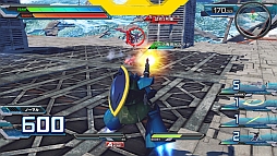 画像ギャラリー No.019のサムネイル画像 / 「機動戦士ガンダム EXTREME VS. FULL BOOST」，万能型のガトー搭乗ゲルググと，岩を投げて戦うドアン搭乗のザクIIが4月16日に配信