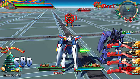 画像ギャラリー No.001のサムネイル画像 / 「機動戦士ガンダム EXTREME VS. FULL BOOST」，12月17日よりDLCセット販売キャンペーンを実施。3種類の機体セットなどをラインナップ