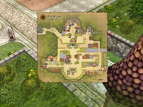 画像ギャラリー No.012のサムネイル画像 / 「Hオンライン」，冒険の舞台となるエリア情報のほか，クエストの概要や受託方法などが明らかに