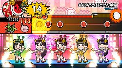 画像ギャラリー No.014のサムネイル画像 / ［TGS2013］「太鼓の達人 Wii U　ば〜じょん！」の詳細も明らかにされた，「太鼓の達人×ももいろクローバーZ コラボ紹介ステージ」の模様をレポート