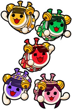 画像ギャラリー No.047のサムネイル画像 / 「太鼓の達人　Wii Uば〜じょん！」，最大4人で楽しめる「スコア対決」やどんちゃんのカスタマイズを楽しめる「きせかえ」などの内容が明らかに