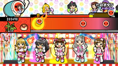 画像ギャラリー No.054のサムネイル画像 / 「太鼓の達人　Wii Uば〜じょん！」，最大4人で楽しめる「スコア対決」やどんちゃんのカスタマイズを楽しめる「きせかえ」などの内容が明らかに