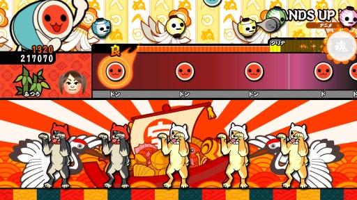 画像ギャラリー No.001のサムネイル画像 / 「太鼓の達人 Wii Uば〜じょん!」,12月の無料配信楽曲が公開に