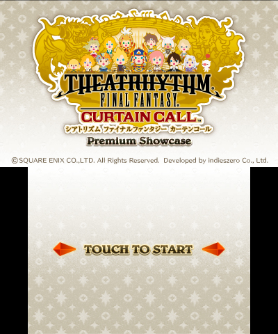 画像ギャラリー No.003のサムネイル画像 / 「THEATRHYTHM FINAL FANTASY CURTAINCALL」，東京ゲームショウ2013における試遊楽曲が公開。FF5からLIGHTNING RETURNSまで，計12曲がプレイ可能