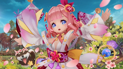 画像ギャラリー No.004のサムネイル画像 / 「幻想神域」，新たな幻神「桜花爛漫・コノハナサクヤ」が登場