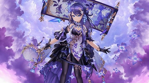 画像ギャラリー No.002のサムネイル画像 / 「幻想神域」，新たな幻神“流麗の華姫・大喬”登場。魔王ダンジョン“ラルムフォール禁窟”も実装