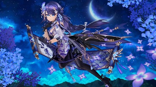 画像ギャラリー No.004のサムネイル画像 / 「幻想神域」，新たな幻神“流麗の華姫・大喬”登場。魔王ダンジョン“ラルムフォール禁窟”も実装