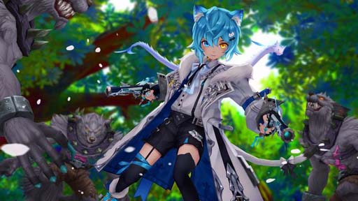 画像ギャラリー No.009のサムネイル画像 / 「幻想神域」にアバター「グロリアスクイーンドレス」＆「グロリアスソード」が登場
