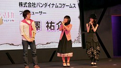画像ギャラリー No.002のサムネイル画像 / ［TGS2013］悠木 碧さんと水橋かおりさんが魔女を撃破？　「劇場版 まどか☆マギカ The Battle Pentagram 始まりの発表会」レポート。12月19日に発売決定