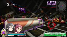 画像ギャラリー No.011のサムネイル画像 / 「劇場版 魔法少女まどか☆マギカ The Battle Pentagram」，戦闘時の基本アクションや，魔法少女達の絆の深さを示すパラメータ“絆値”などを紹介