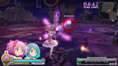画像ギャラリー No.015のサムネイル画像 / 「劇場版 魔法少女まどか☆マギカ The Battle Pentagram」，戦闘時の基本アクションや，魔法少女達の絆の深さを示すパラメータ“絆値”などを紹介
