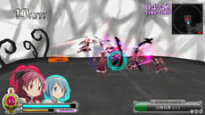 画像ギャラリー No.024のサムネイル画像 / 「劇場版 魔法少女まどか☆マギカ The Battle Pentagram」，戦闘時の基本アクションや，魔法少女達の絆の深さを示すパラメータ“絆値”などを紹介