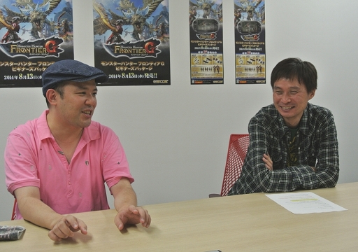 画像ギャラリー No.014のサムネイル画像 / PS Vita版「モンスターハンター フロンティアG」の正式サービス開始が迫る。初となる携帯ゲーム機展開について杉浦一徳氏と木本龍己氏に聞いた