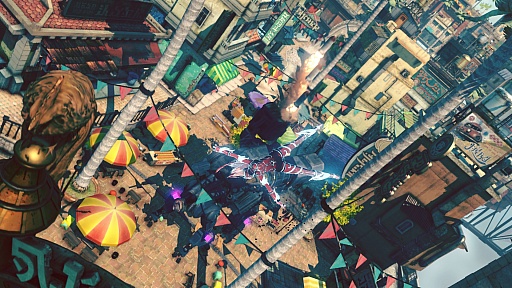 画像ギャラリー No.007のサムネイル画像 / ［E3 2016］前作からパワーアップした「GRAVITY DAZE 2」の重力アクションを体験。2つの新スタイルで敵を蹴散らせ