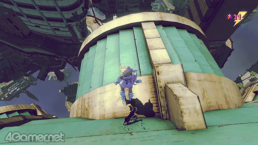 画像ギャラリー No.007のサムネイル画像 / ［TGS 2016］これは気持ち良さそう。「GRAVITY DAZE 2」の6分半におよぶ長尺プレイムービーが公開に