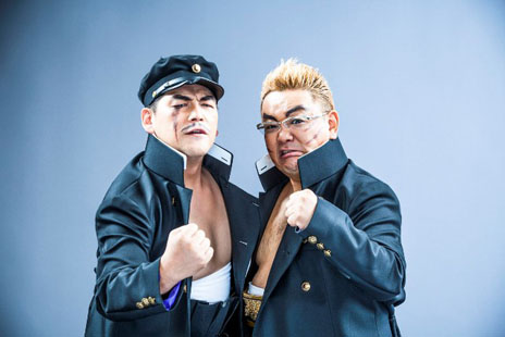画像ギャラリー No.002のサムネイル画像 / 「魁!!男塾 〜日本よ、これが男である！〜」芸人の「サンドウィッチマン」の2人をプレイアブルキャラクターとして使用できるプロダクトコードが，初回特典として封入されることが明らかに