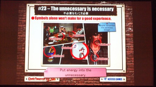 画像ギャラリー No.024のサムネイル画像 / ［GDC 2015］Sweryこと末弘秀孝氏がゲームの開発手法を一挙に公開。PC版「D4」のデモプレイも披露されたセッションをレポート