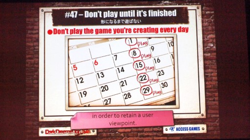 画像ギャラリー No.036のサムネイル画像 / ［GDC 2015］Sweryこと末弘秀孝氏がゲームの開発手法を一挙に公開。PC版「D4」のデモプレイも披露されたセッションをレポート