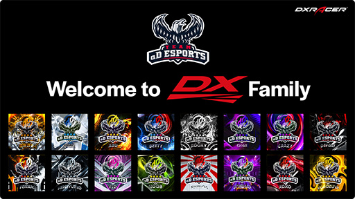 画像ギャラリー No.001のサムネイル画像 / DXRacer,プロチーム「TEAM αD ESPORTS」をスポンサード