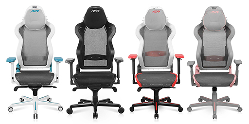 画像ギャラリー No.004のサムネイル画像 / DXRacer,座面が低いメッシュ素材のチェア「AIR-CASUAL」を発売