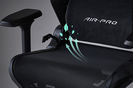 画像ギャラリー No.005のサムネイル画像 / フルメッシュのゲーマー向けチェア「AIR-PRO」にランバーサポートが追加