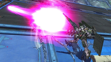画像ギャラリー No.007のサムネイル画像 / 「機動戦士ガンダムEXTREME VS. MAXI BOOST」，4月22日に「ガンダムサバーニャ」を実装。射撃攻撃を得意とするコスト3000の機体