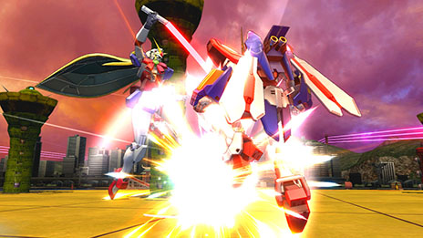 画像ギャラリー No.004のサムネイル画像 / 「機動戦士ガンダムEXTREME VS. MAXI BOOST」にプレイアブル機体「ノーベルガンダム」が参戦。バーサーカーモードへの移行も可能だ