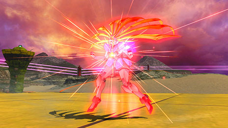 画像ギャラリー No.026のサムネイル画像 / 「機動戦士ガンダムEXTREME VS. MAXI BOOST」にプレイアブル機体「ノーベルガンダム」が参戦。バーサーカーモードへの移行も可能だ