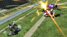 画像ギャラリー No.012のサムネイル画像 / 「機動戦士ガンダムEXTREME VS. MAXI BOOST」，11月26日のアップデートで，ヒートショーテルを用いた接近戦を得意とする「ガンダムサンドロック改」が参戦