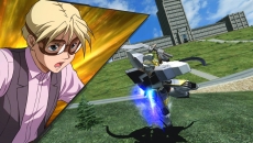 画像ギャラリー No.017のサムネイル画像 / 「機動戦士ガンダムEXTREME VS. MAXI BOOST」，11月26日のアップデートで，ヒートショーテルを用いた接近戦を得意とする「ガンダムサンドロック改」が参戦