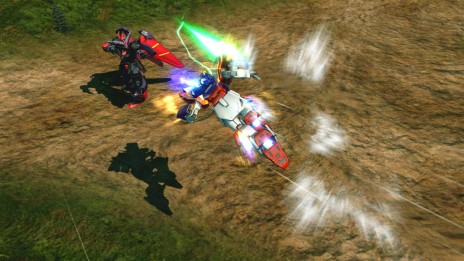 画像ギャラリー No.020のサムネイル画像 / 「機動戦士ガンダムEXTREME VS. MAXI BOOST」，12月24日のアップデートで「シャイニングガンダム」が登場。数々の近接攻撃で敵機を粉砕する格闘機