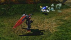 画像ギャラリー No.021のサムネイル画像 / 「機動戦士ガンダムEXTREME VS. MAXI BOOST」，12月24日のアップデートで「シャイニングガンダム」が登場。数々の近接攻撃で敵機を粉砕する格闘機