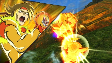 画像ギャラリー No.025のサムネイル画像 / 「機動戦士ガンダムEXTREME VS. MAXI BOOST」，12月24日のアップデートで「シャイニングガンダム」が登場。数々の近接攻撃で敵機を粉砕する格闘機