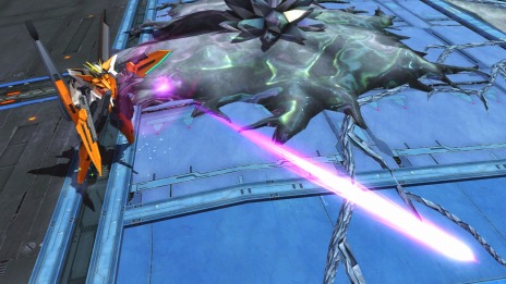 画像ギャラリー No.010のサムネイル画像 / 「機動戦士ガンダムEXTREME VS.MAXI BOOST」，3月24日のアップデートで「ガンダムハルート」が追加。変形能力と「マルートモード」をもった万能機体